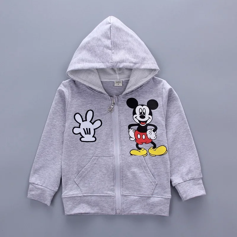 Spring Autumn Baby Girls Boys Cotton Clothes Children Cartoon Mouse Hoodies T-shirt Pants 3 Pcs/Sets Kids Casual Sport | Детская одежда