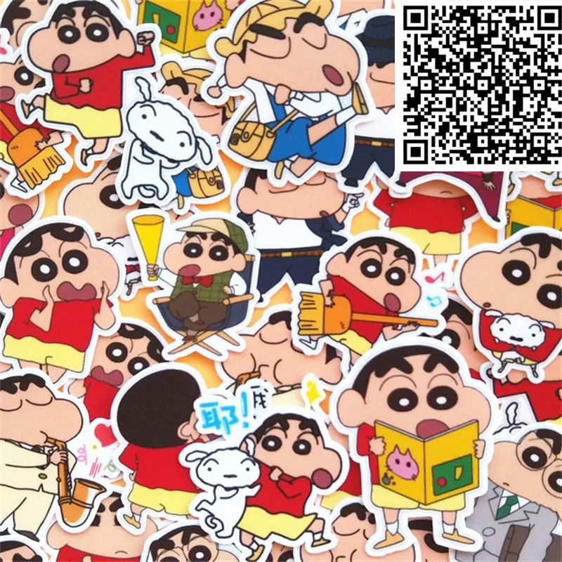 40 различных листов аниме маленький мальчик чтение самодельные наклейки