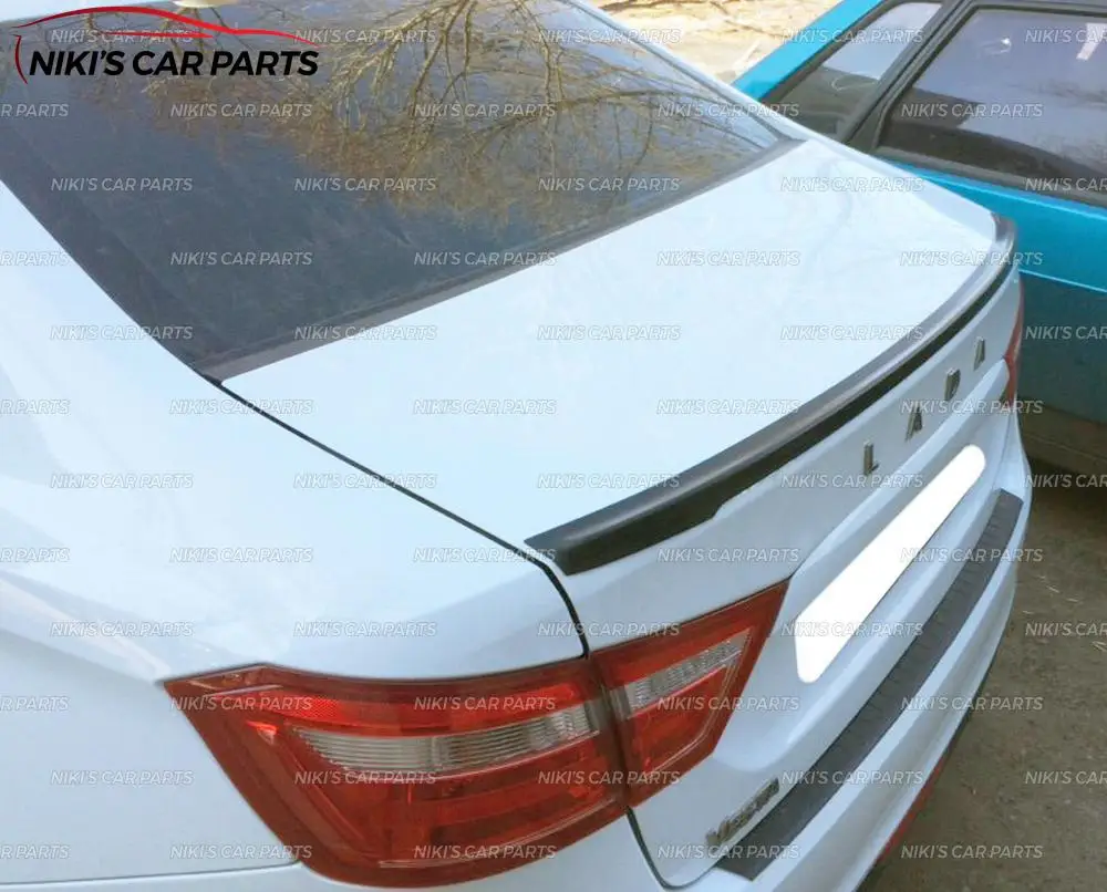Спойлер для Lada Vesta-ABS пластик спортивный стиль автомобиля Стайлинг автомобильные аксессуары украшения аэро динамический гоночный тюнинг