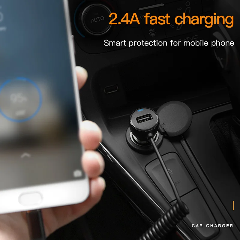 Hoco Магнитный Зарядный Кабель 3 в 1 для Lightning Type-C Micro-USB к USB Зарядка Зарядное Устройство для Apple IPhone IPad Xiaomi Samsung LG Шнур Зарядки с Магнитом для Айфона Самсунга Сяоми Пружина Провод ЮСБ в Авто