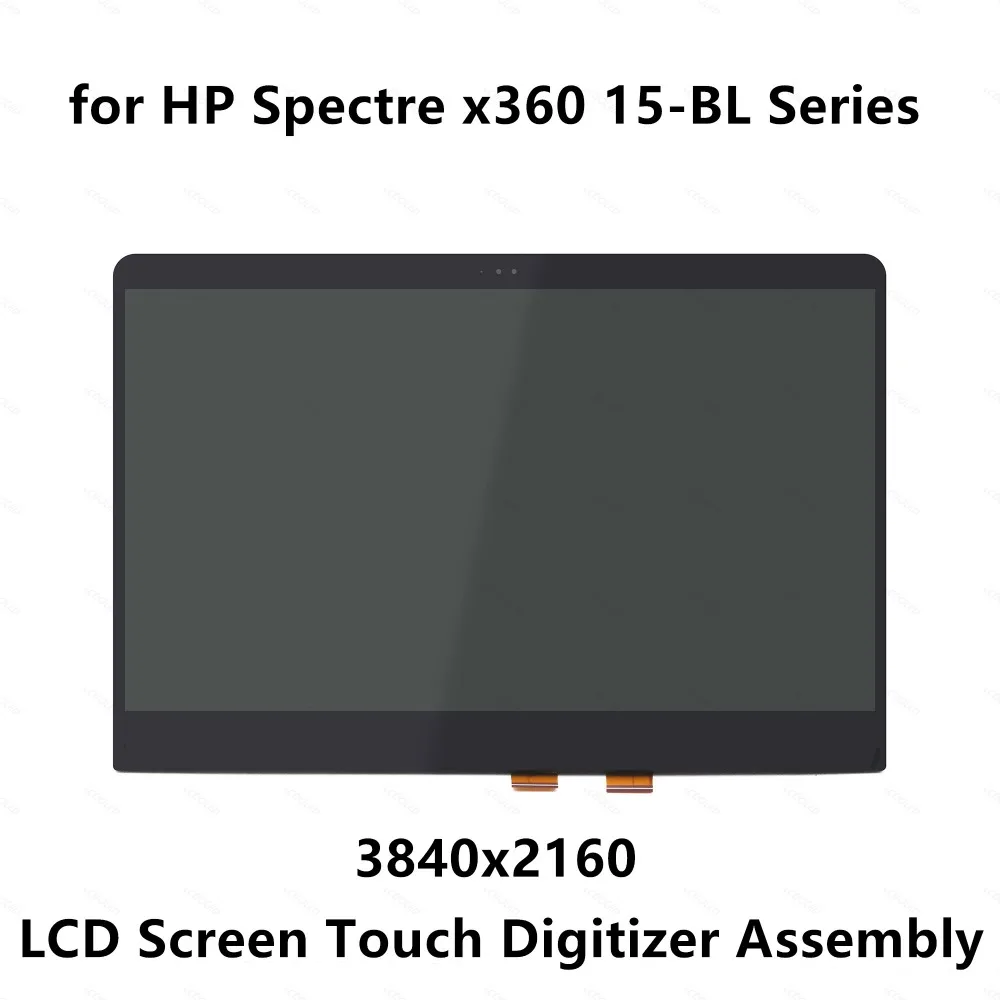 

UHD Full LCD Screen Display Touch Glass Digitizer Assembly for HP Spectre 15-bl008nf 15-bl010ca 15-bl012dx 15-bl018ca 15-bl020nd