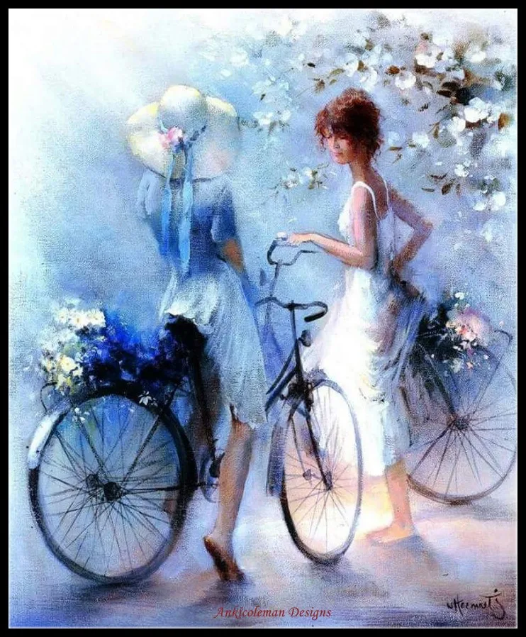 Embroidery Counted Cross Stitch Kits Needlework - Crafts 14 ct Medium Size DIY Arts Handmade Decor White Dreams Collection | Дом и сад