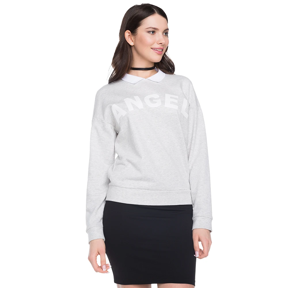 Джемпер с воротником Gloria Jeans женский GAC008749|hoodie hoody|hoodies for womenjean hoodie women |