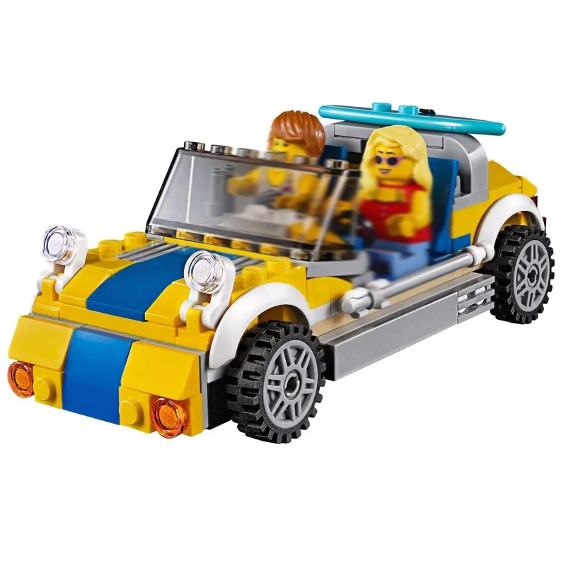 31079 391 шт 3-в-1 Sunshine Surfer Van Модель Строительный блок обучающая игрушка DIY для детей