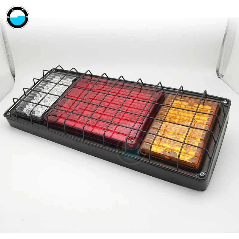 Прицеп фары 12V /24 Вт водостойкый LED светодиодный задний фонарь Стоп Индикатор