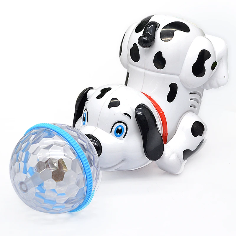 Детские Игрушки для маленьких детей электрическая собака инновация динамический музыкальный танц вращение на 360 градусов мечта по всему не... от AliExpress WW