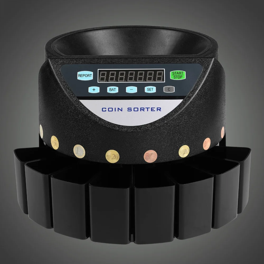 Euro Coin Counter Euro Coins Counting And Sorting Machine