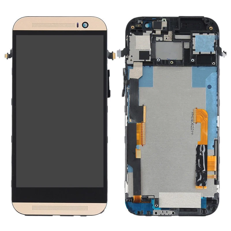 Для HTC One M8 ЖК дисплей сенсорный экран дигитайзер стекло в сборе Запасная