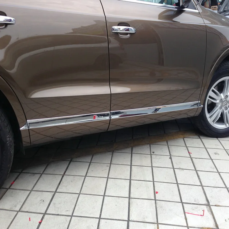 3 м серебро 40 мм хром DIY формовочная отделка полоса автомобиль Грузовик Лодка окно дверь бампер подпорка самоклеющиеся Глянцевая классное Украшение DIY
