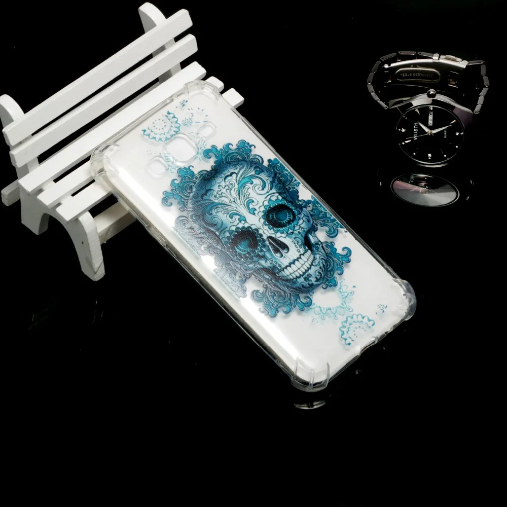 Missbuy Transparent Painting Phone Case For Samsung Galaxy J2 PRO 2018 J5 J7 2016 2017 Cover Silicone for J730 J530 J330 |