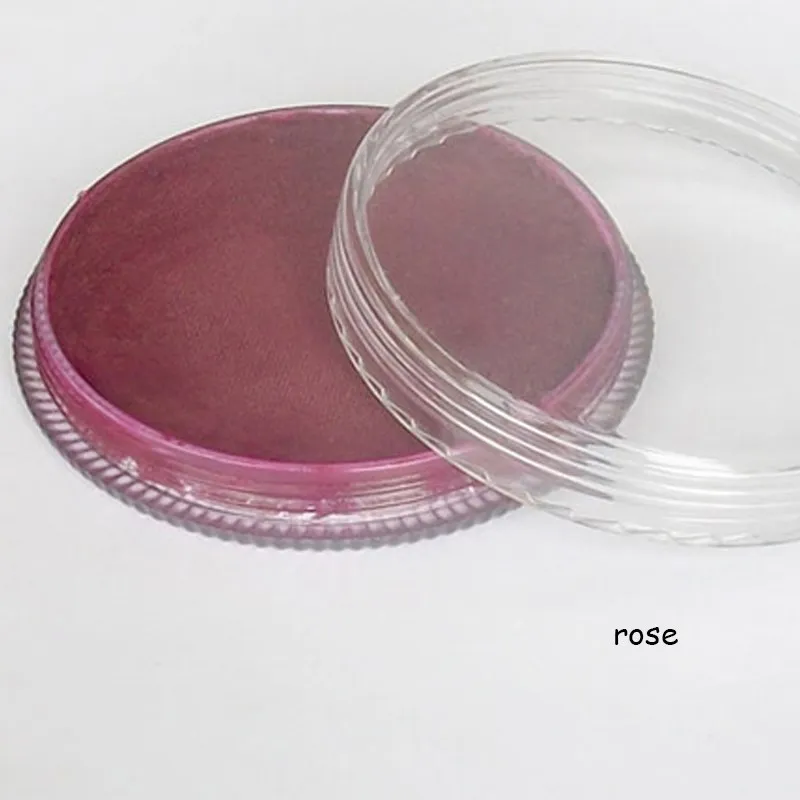 rose 30 г матовая краска для лица, лица, тела, масляная краска, пигмент на водной основе, искусство, Хэллоуин, вечеринка, нарядное платье, красота, инструменты для макияжа - Цвет: rose