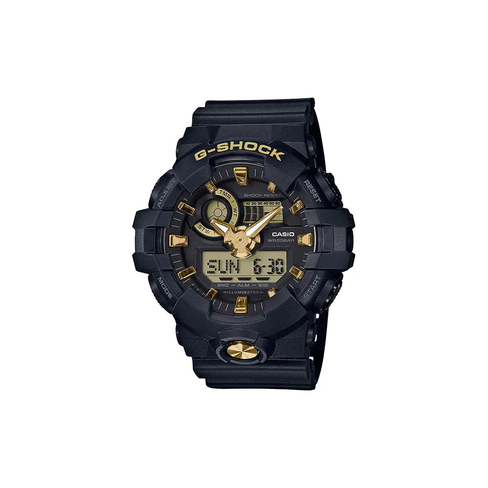 Quartz Wristwatches Casio for mens GA 710B 1A9 Watches Mans Watch Wristwatch Wrist men G Shock|Мужские спортивные часы| |