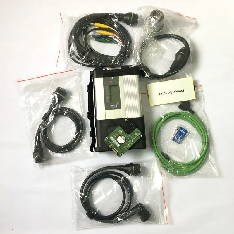 2021.03 MB Star C5 With full set software HDD New Harddisk 320gb SD Connect Compact Multiplexer Diagnostic Tool | Автомобили и