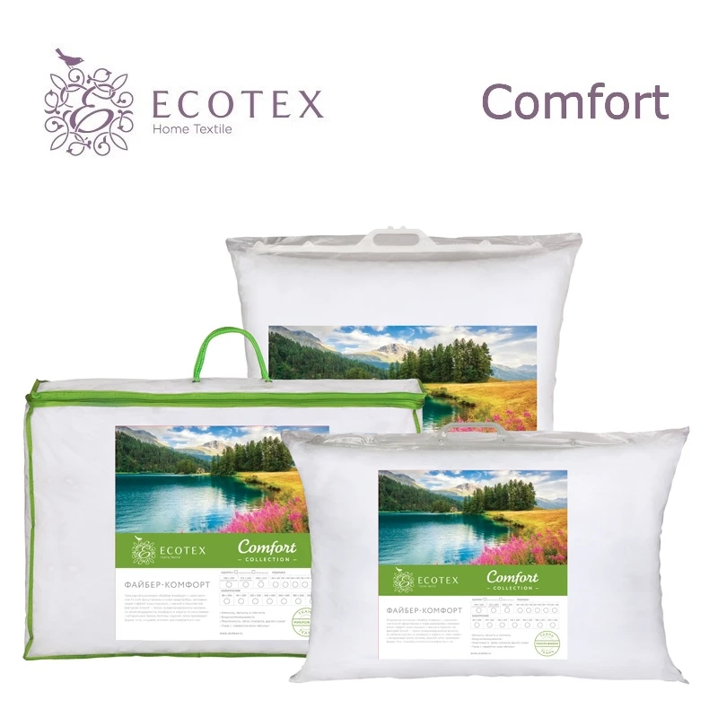 Одеяло "Файбер комфорт облегченное", "ECOTEX"(Россия