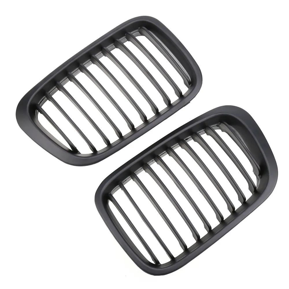 

Car Auto Styling Front Grille Kidney Grille Grill For BMW E46 4D 3 Series 98-01 330i Matte Black
