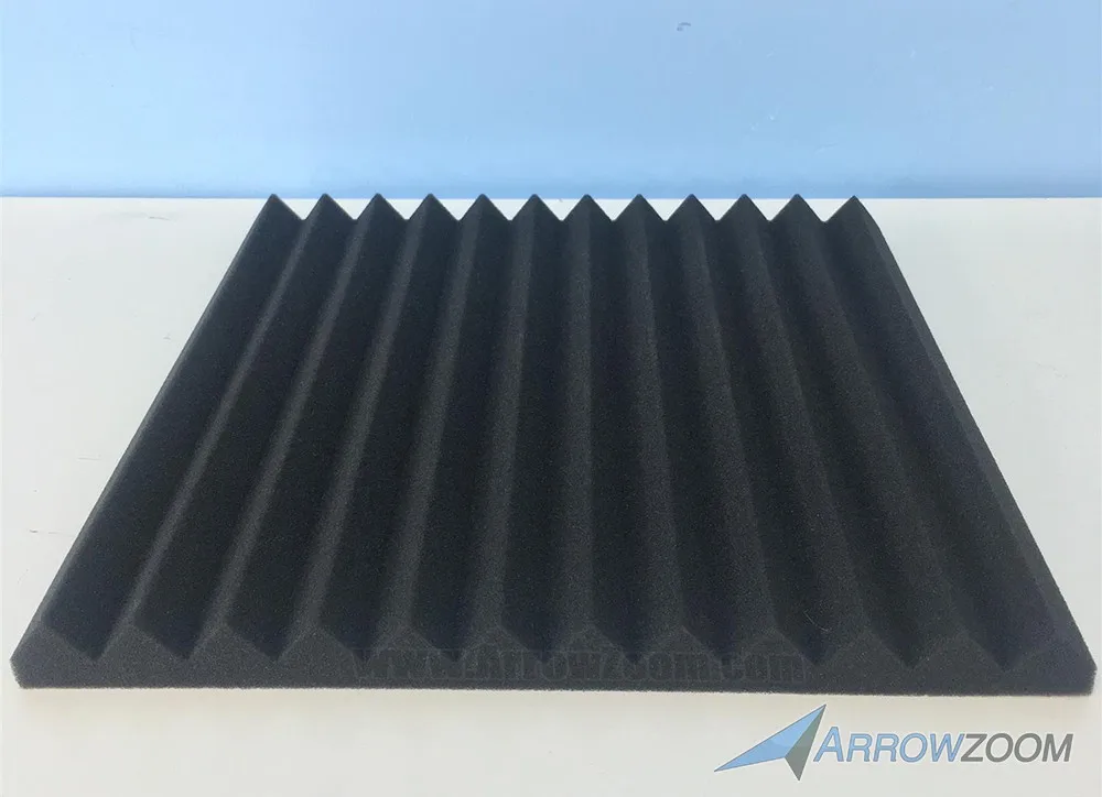 Arrowzoom 48 штук 11," x 11,8" 12T мульти-клиновая плитка студия Звукопоглощающая Панель акустическая обработка пены AZ1167