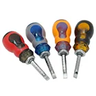 Многофункциональная отвертка 2 в 1 со съемным мини портативным рандомтом отвертка с плоской отверткой Phillips с магнитом