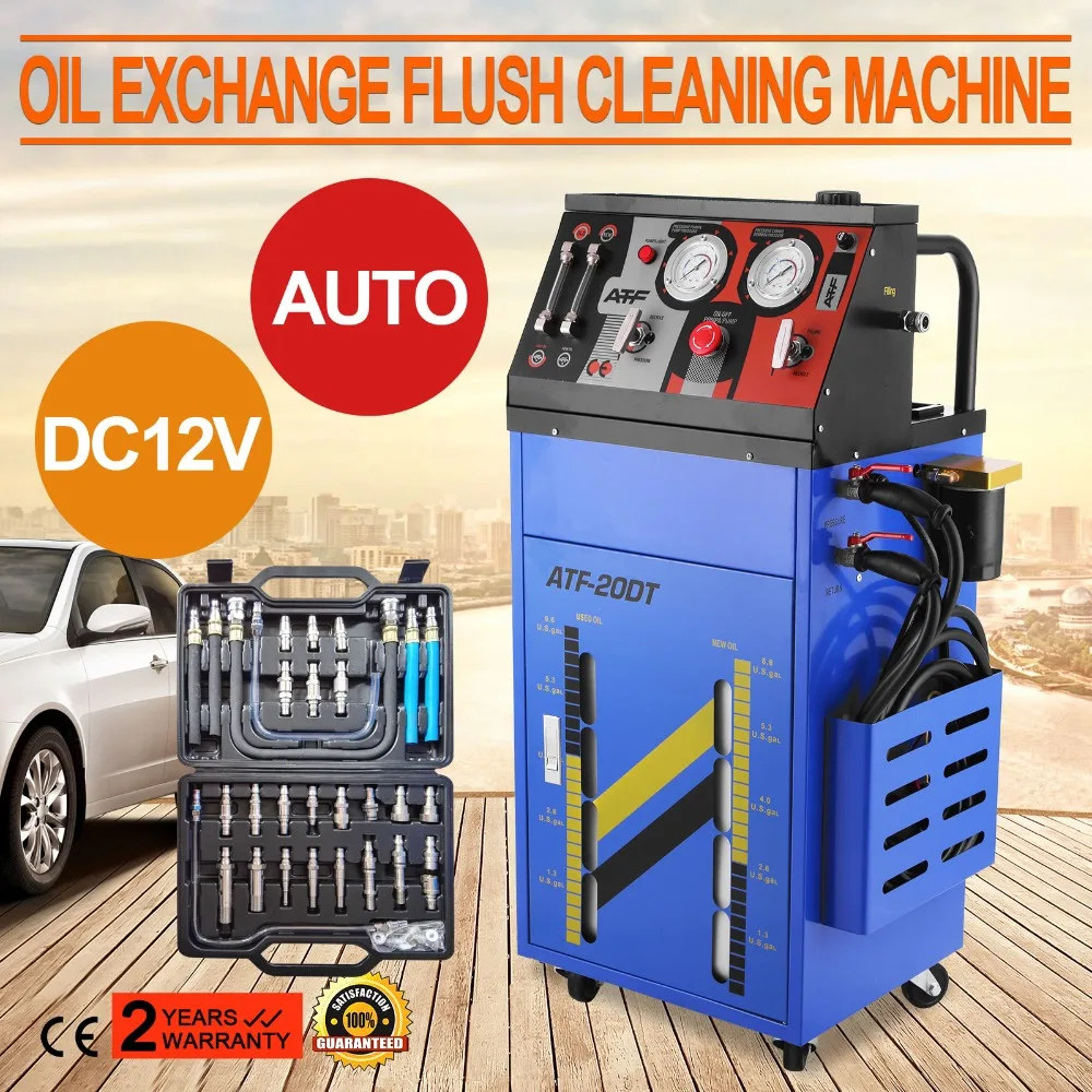 

TRANSMISSION FLUID OIL EXCHANGE FLUSH CLEANING MACHINE 12V Auto Cleaner Kit