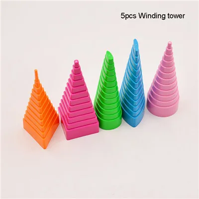 Winding tower Бумажные инструменты для квиллинга, сделай сам, украшение, предохранительный подарок, корабль оригами, бумага s для домашнего декора, бумажные принадлежности для квиллинга - Цвет: Winding tower