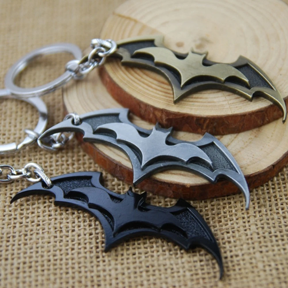 Мода цинковый сплав творческого bat Форма подвеска брелок ключей автомобиля мешок