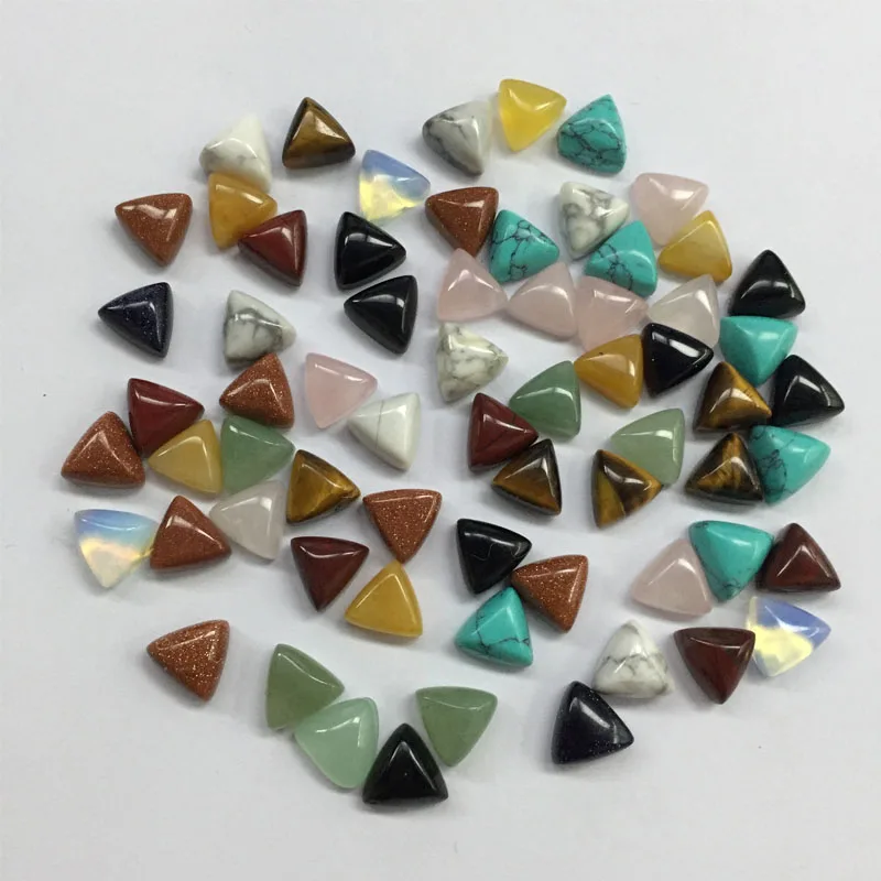 Crystal stone Diy craft supplies mixed color natural ring loose beads Good Quality 10Pcs/lot | Дом и сад