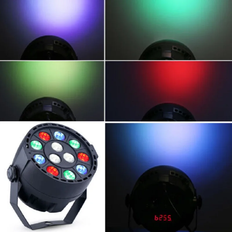 

LED Par 12x3W RGBW LED сценический свет Par свет с DMX512 для дискотеки DJ проектор машина для украшения вечеринок сценическое освещение