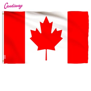 Флаг Красной Канады oriflame, 3x5 футов, супер-поли, для помещений и на открытом воздухе, флаг Канады, 90x150 см, баннер с Кленовым листом, рождественские подарки