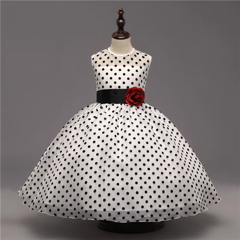 Flower Girl Dress For Wedding Party Kids SchoolClothes Prom for Children Clothing 4 6 8 Years Infant Princess Costume | Детская одежда