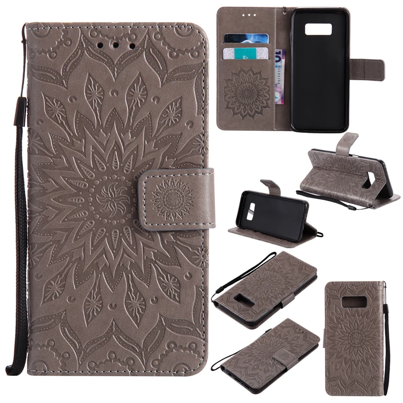 Чехол для Samsung Galaxy S8 Plus чехол из ТПУ силикона кожаный кошелек G955 Funda Capa|for samsung