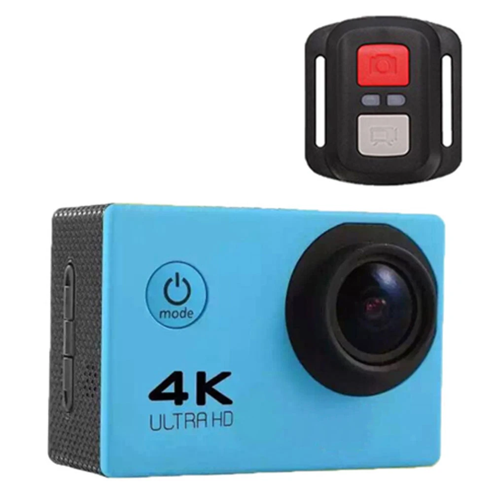 Экшн камера Ultra HD 4 K WiFi 1080 P/60fps 2 0 lcd 170D объектив шлем Cam Водонепроницаемая