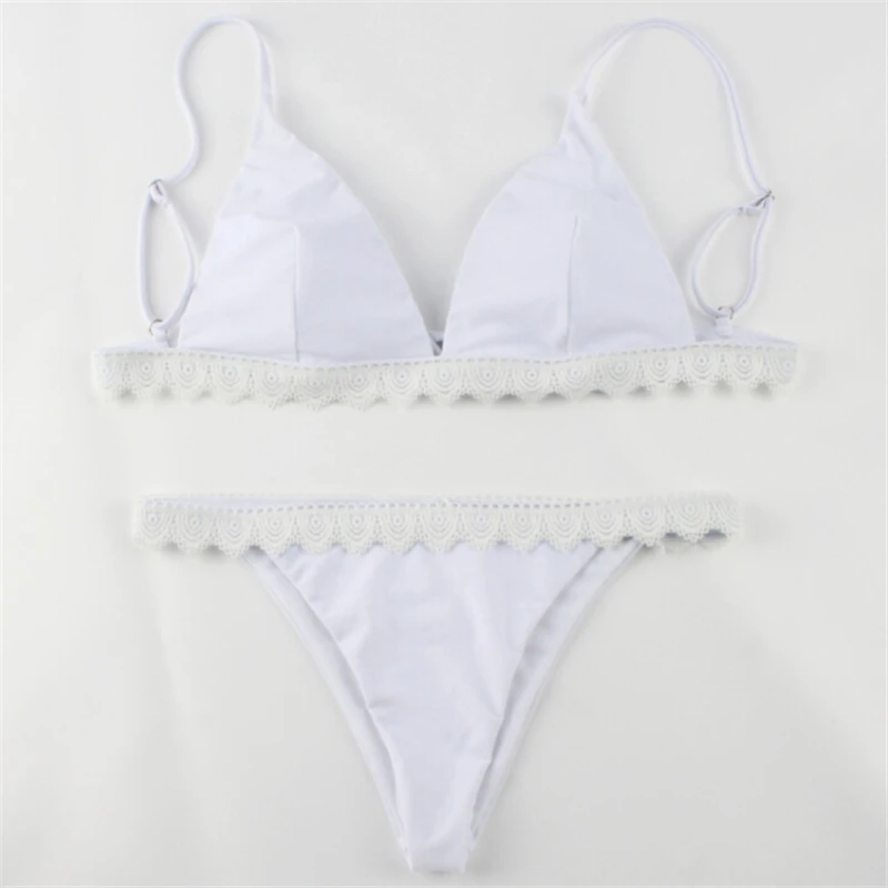 As photo shows Maillot De Bain Femme, бикини,, купальник для женщин, купальник с листьями лотоса, бикини для женщин, купальный костюм, бикини, бюстгальтер с вкладышами пуш ап, Biquni - Цвет: As photo shows
