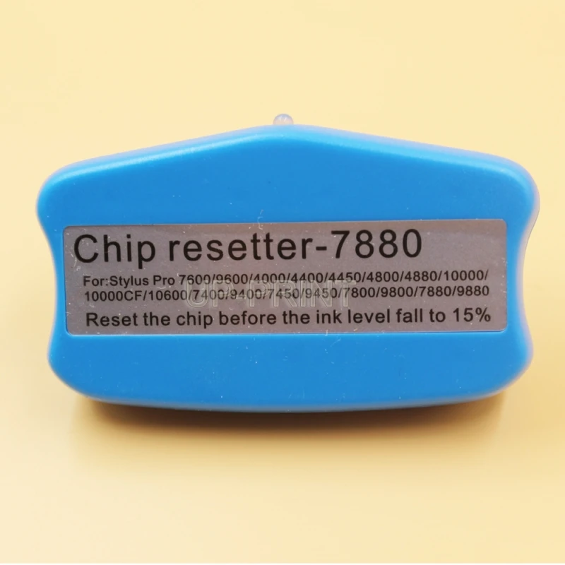 UP 1pc PRO 7880 9880 chip resetter compatible for For Epson pro 7880C 9880C 7800 9800 4880C 4880 4800 genuine ink cartridges | Компьютеры