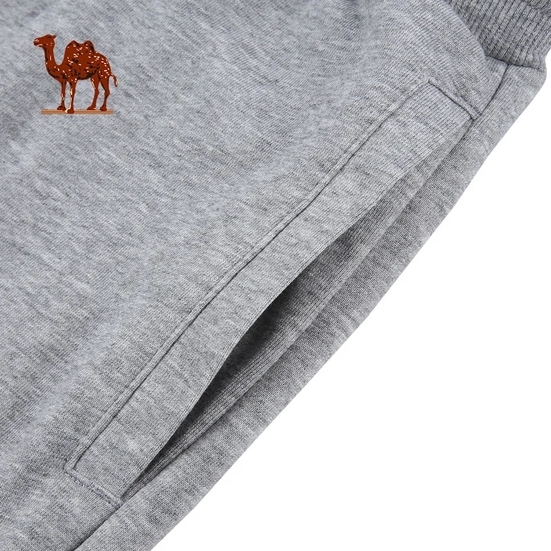 CAMEL мужские спортивные брюки повседневные тонкие для бега мягкая кожа против