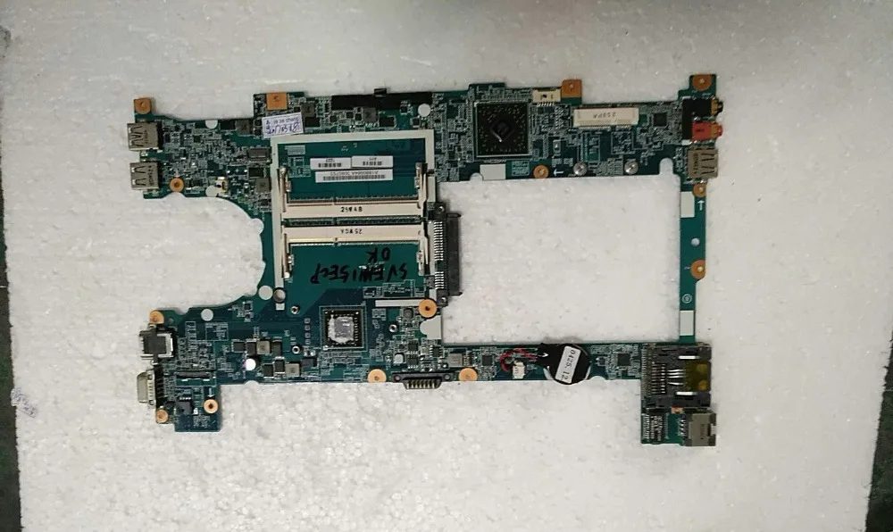 MBX 272 подключения к материнской плате протестированной системой lap connect board SVE111B11M