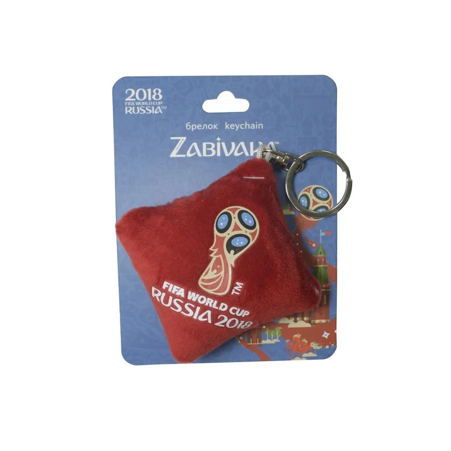 FIFA 2018 брелок подушечка с термопринтом Zabivaka 6х6|pad pad|padded cushionspad thermal |