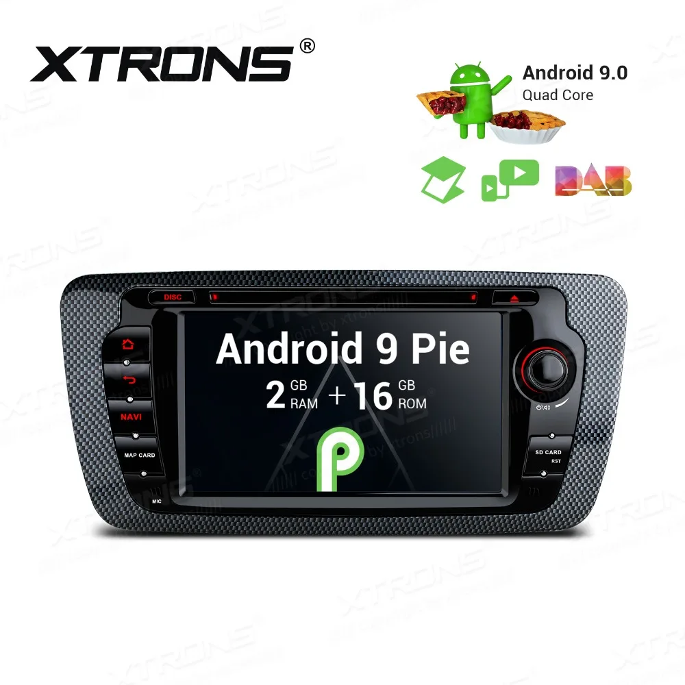 XTRONS " Android 9,0 Автомобильный DVD плеер для Seat Ibiza MK4 6J спортивного купе Ecomotive Cupra 2009 2010 2011 2012 2013 с радио, gps, wifi
