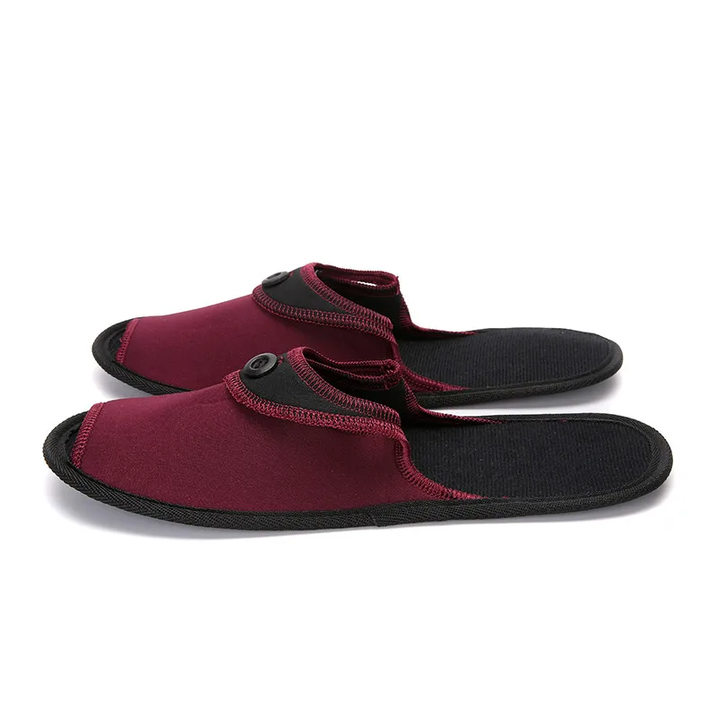 Осенняя обувь 2 пары мужская повседневная дышащие домашние тапочки для пар отеля