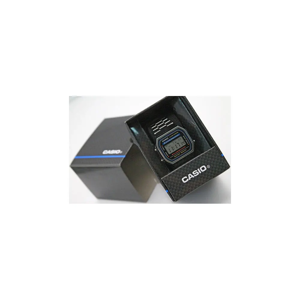 Quartz Wristwatches Casio for mens A 168WA 1 Watches Mans Watch Wristwatch Wrist men|Мужские спортивные часы| |