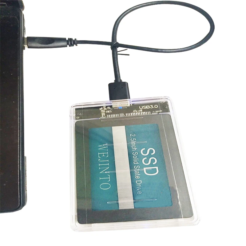 WEIJINTO Самая низкая цена SATAIII SATA3 SSD 60 Гб твердотельный жесткий диск 64 ГБ и Sata к USB 3 0