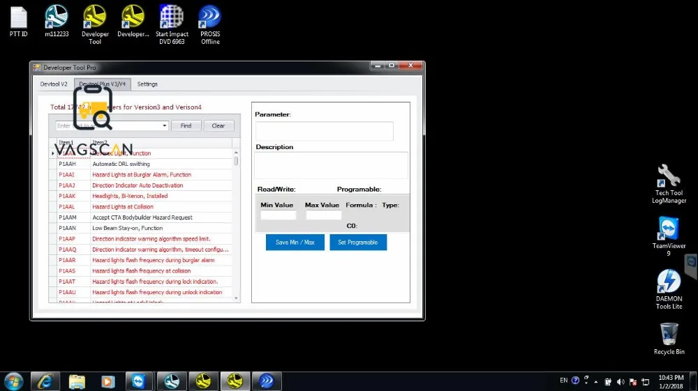 Экскаватор диагностический сканер vocom88890030 ptt 1,12 dev2 VCADS 2,4
