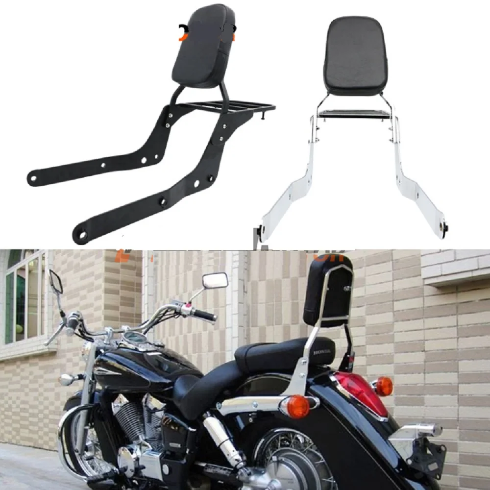 Спинка Sissy Bar багажная стойка подушка для Honda Shadow Aero VT750 04 12|Сиденья и скамейки| |