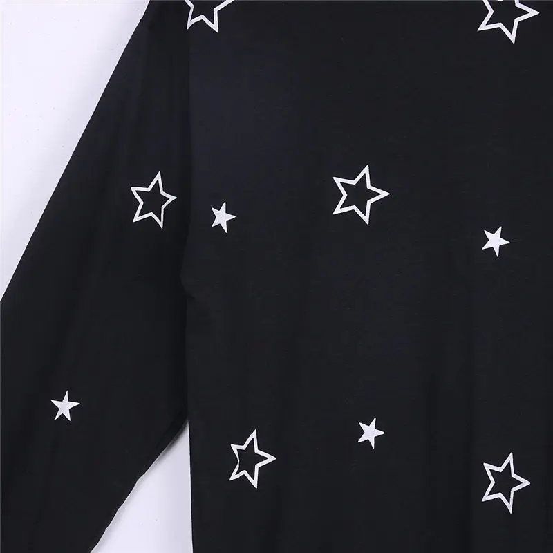Meihuida 2017 Women Warm Sweater Autumn Winter Stars Cotton Loose Casual Pullovers O-neck for Female Girl Drop Ship | Женская одежда
