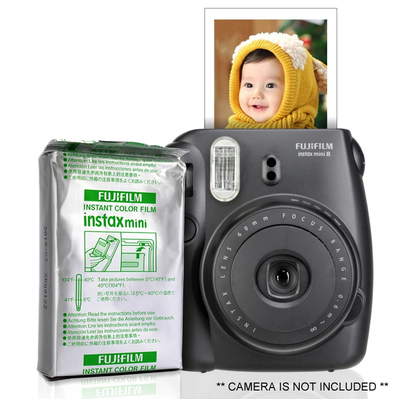Fujifilm Instax Mini 60 пленка мгновенный белый край для Fuji 7s 8 + 9 25 50s 70 90 &amp Share SP-1 SP-2 принтер |