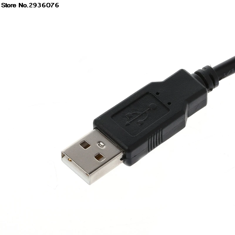 Медные зажимы типа крокодил OOTDTY с проводом Штекерный USB разъем испытательные