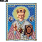 DIY алмазная живопись вышивка крестиком религиозных икон из Санта Клауса Украшенные стразами рукоделие Алмазная Вышивка ремесла