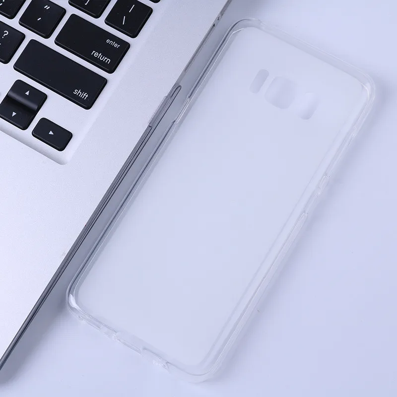 Missbuy Pudding Matte Gel Case for Samsung Galaxy S8 Plus S8Plus Back Cover Silicone 5.8&quot Protective Shell Fundas Coques |