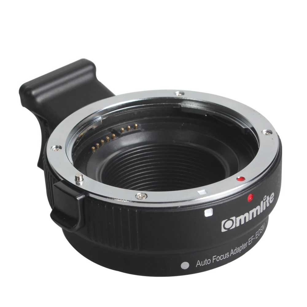 Commlite EF-EOSM электронный адаптер для объектива с автофокусом Canon EOS EF EF-S Lens M EF-M M2 M3 M5 M6