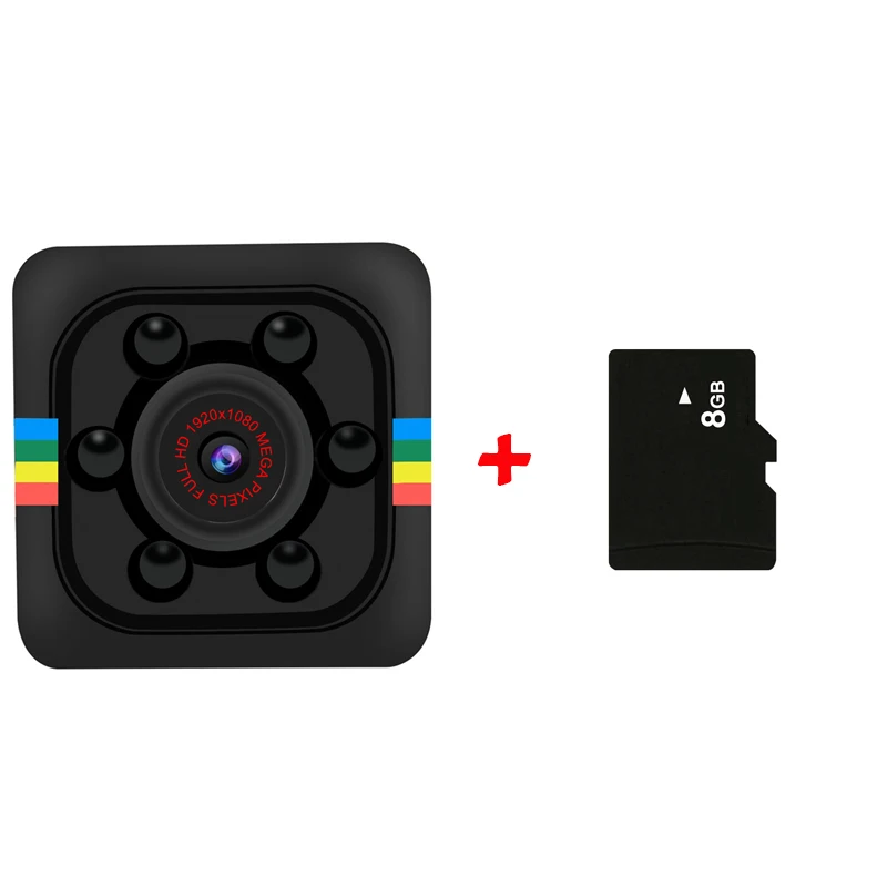 Мини камера SQ11 PRO HD 1080P с датчиком ночного видения видеокамера движения DVR микро