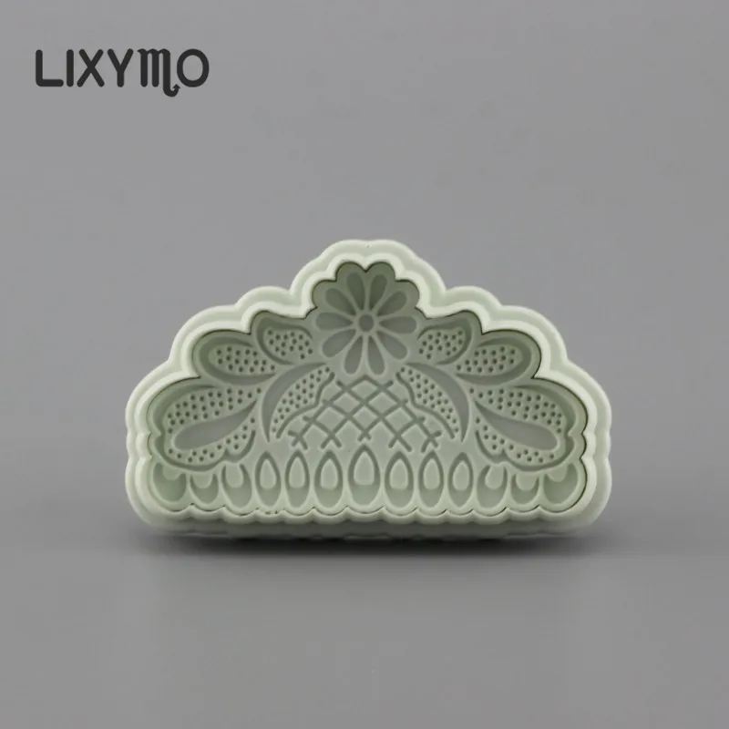 LIXYMO 1 шт. корона кружево искусственные формы резаки тиснение искусственный торт
