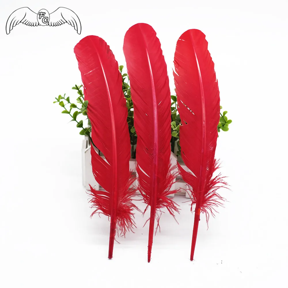 Оптовая продажа 50 шт./лот натуральный краситель турецкие перья для рукоделия